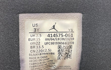 Load image into Gallery viewer, Nike Boys Jordan 13 Retro 414575-061 Black Leather Lace-Up Sneaker Shoes Size 3Y
