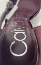Load image into Gallery viewer, Calvin Klein Womens Dressa Burgundy Patent Leather D'Orsay Heels Size 6.5M
