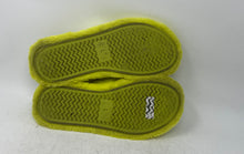 Load image into Gallery viewer, Aldo Womens Green Faux Fur Fuzzy Open Toe Crossband Slide Slippers Size L
