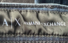 Load image into Gallery viewer, Armani Exchange Womens Blue Denim Pockets High Rise Super Skinny Jeans Size 29
