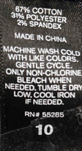 Load image into Gallery viewer, Express Womens Blue Denim Dark Wash Mid-Rise Cropped Skinny Leg Jeans Size 10

