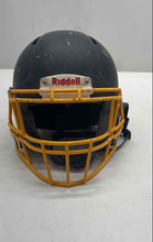 Load image into Gallery viewer, Riddell Victor-i Black Yellow Sporting Equipment Football Helmet Size S-M
