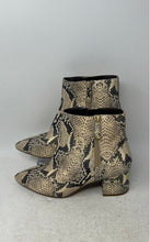 Load image into Gallery viewer, Cole Haan Womens Eva Multicolor Snakeskin Print Leather Ankle Bootie Size 9.5B
