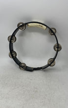 Load image into Gallery viewer, True Colors By Rhythm Tech Black Handheld Tambourine With Metal Jingles

