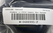 Load image into Gallery viewer, Olympus Is-20DLX Gray 35mm Built In Flash Film Camera Not Tested

