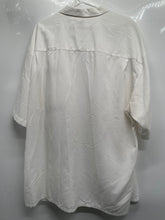 Load image into Gallery viewer, Bamboo Cay Mens White Hawaiian Short Sleeve Collared Button Up Shirt Size XXL
