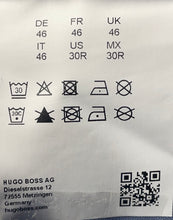 Load image into Gallery viewer, Boss Hugo Boss Mens Blue Flat Front Slim Fit Stretch Chino Shorts Size 30R
