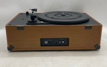 Load image into Gallery viewer, Crosley Model CR6249U-NA1 Brown Black Vinyl Portable Record Player Not Tested
