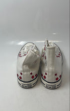 Load image into Gallery viewer, Converse Womens Chuck Taylor All Star High White Red Sneaker Shoes Size 10
