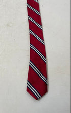Load image into Gallery viewer, Brooks Brothers Mens Red Striped Adjustable Formal Pointed Tie
