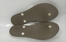 Load image into Gallery viewer, Authentic Tory Burch Womens Chelsea Cream Rubber Flip Flop Sandals Size 8 M
