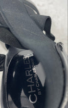 Load image into Gallery viewer, Charles By Charles David Womens Black Wedge Heel Platform Sandals Size 7.5M
