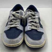 Load image into Gallery viewer, Authentic Nike Boys Dunk Low Blue Navy Blue Sneaker Shoes Size 7Y Stained
