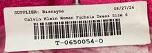 Load image into Gallery viewer, Calvin Klein Womens Fuchsia Sleeveless Ruffle Hem Fit &amp; Flare Dress Size 6
