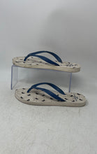 Load image into Gallery viewer, Coach Womens 7200002 Blue White Open Toe Slip-On Flip Flop Sandals Size 7B
