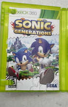 Load image into Gallery viewer, Sega Xbox 360 Sonic Generations Multicolor Adventure Video Game
