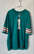 Load image into Gallery viewer, Nike Mens Green Miami Dolphins Tua Tagovailoa #1 NFL Football Jersey Size XL
