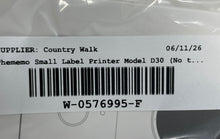 Load image into Gallery viewer, Phomemo Model D30 Pink Handheld Small Label Printer With USB Cable Not Tested
