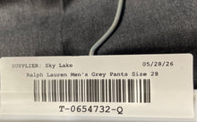 Load image into Gallery viewer, Lauren Ralph Lauren Mens Gray Slash Pocket Straight Leg Chino Pants Size 16R/28
