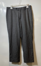 Load image into Gallery viewer, Boggi Mens Gray Lana Wool Pockets Flat Front Straight Dress Pants Size 46
