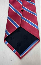 Load image into Gallery viewer, Brooks Brothers Mens Multicolor Striped Stain Resistant Keeper Loop Pointed Tie
