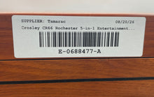 Load image into Gallery viewer, Crosley Rochester CR66 Brown 5-In-1 Entertainment Center Turntable Not Tested
