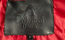 Load image into Gallery viewer, A Collezioni Italia Mens Black Long Sleeve Stand Collar Full-Zip Jacket Size S
