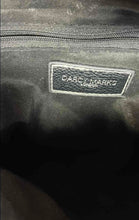 Load image into Gallery viewer, Darcy Marks London Womens Black Faux Leather Adjustable Strap Crossbody Bag

