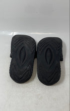 Load image into Gallery viewer, Adidas Mens Reptossage Black Leather Open Toe Slip-On Slide Sandals Size 7
