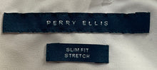 Load image into Gallery viewer, Perry Ellis Mens Pink Long Sleeve Slim Fit Stretch Button-Up Shirt Size Medium
