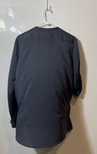 Load image into Gallery viewer, Calvin Klein Womens Dark Gray Long Sleeve Pockets Button Front Blouse Top Size L
