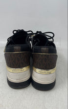 Load image into Gallery viewer, Michael Kors Womens Black White Lace-Up Sneaker Shoes Size 7.5M
