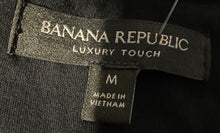 Load image into Gallery viewer, Banana Republic Mens Black Cotton Long Sleeve Pullover Sweater Size Medium
