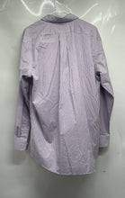 Load image into Gallery viewer, Lauren Ralph Lauren Mens Purple Check Cotton Slim Fit Non-Iron Dress Shirt 34/35
