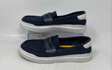 Load image into Gallery viewer, Cole Haan Womens Grandpro Rally Dark Blue Slip-On Penny Loafer Shoes Size 7 B
