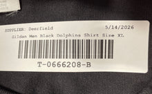 Load image into Gallery viewer, Gildan Mens Black Miami Dolphins Turf Kings Short Sleeve Graphic T-Shirt Size XL
