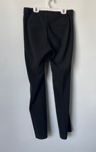 Load image into Gallery viewer, Banana Republic Womens Black Logan Flat Front Straight Leg Dress Pants Size 4

