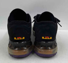 Load image into Gallery viewer, Authentic Nike Mens LeBron 18 Low CV7562-003 Black Purple Sneaker Shoes Size 8.5
