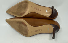 Load image into Gallery viewer, Authentic Lauren Ralph Lauren Womens Brown Pump Heels Size 7.5B Damaged
