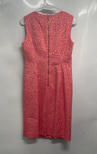 Load image into Gallery viewer, Calvin Klein Womens Pink Printed Sleeveless Round Neck Sheath Dress Size 4
