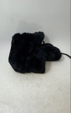 Load image into Gallery viewer, Mens Black Inter Praise Fuzzy Ear Flaps Winter Trapper Hat Size XL
