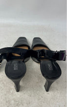 Load image into Gallery viewer, Michael Kors Womens Darrington Black Patent Leather Slingback Pump Heels Size 7M

