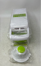 Load image into Gallery viewer, Multi Blade Vegetable Chopper Mandoline Slicer Dicer Shredder Green White

