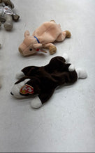Load image into Gallery viewer, Lot Of 10 Pcs Mixed Variety Ty Beanie Babies Multicolor Collectible Plush Toys
