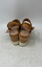 Load image into Gallery viewer, Cole Haan Womens Aislin Brown Open Toe Wedge Heel Slingback Sandals Size 7.5B
