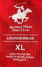 Load image into Gallery viewer, Beverly Hills Polo Club Mens Red Long Sleeve Crew Neck Loungewear T-Shirt Sz XL
