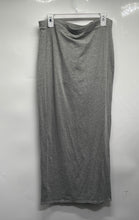 Load image into Gallery viewer, Prettylittlething Womens Gray Elastic Waist Stretch Pull-On Maxi Skirt Size 16
