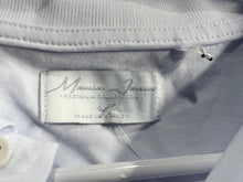 Load image into Gallery viewer, Mania Jeans Mens White Short Sleeve Collared Golf Polo Shirt Size Large

