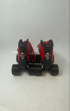 Load image into Gallery viewer, Rocket Unisex Kids Red Black Lace-Up Sporting Roller Skates Size 12
