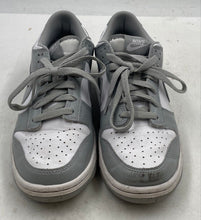 Load image into Gallery viewer, Authentic Nike Kids Dunk Low FB9109-123 White Gray Sneaker Shoes Size 7Y
